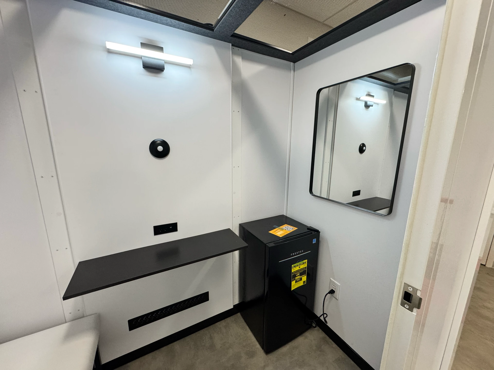 Inside of MomSpace Double Wellness Room